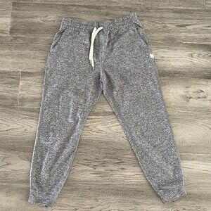 Vuori Performance Jogger 3/4 Length Heather Grey - Size Small